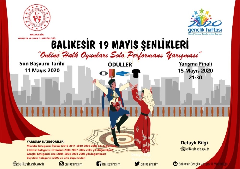 Dijital ortamda halk oyunu yarışması başlıyor 