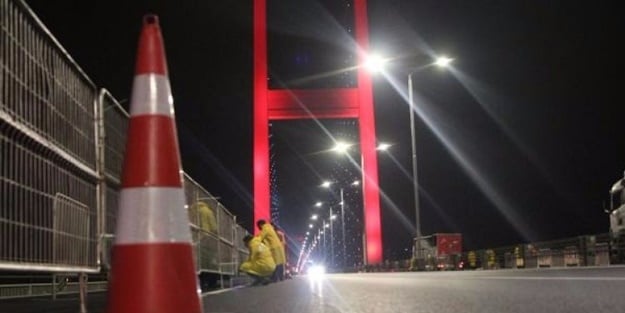 Dikkat! 15 Temmuz Şehitler Köprüsü trafiğe kapatıldı