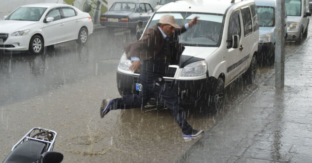 Dikkat! Meteorolojiden sağanak uyarısı