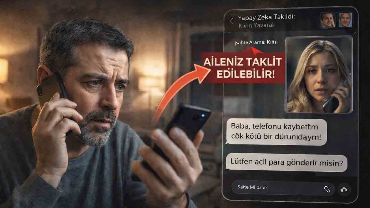 Dikkat! Yapay zekayla ailenizi taklit edip para istiyorlar! 'Anne evde ne kadar altın var?'