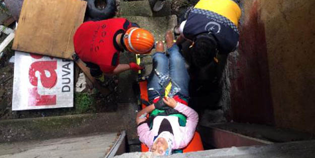 Dikkatsizliği pahalıya mal oldu! Ancak 2 saat sonra çığlıklarını duyurabildi