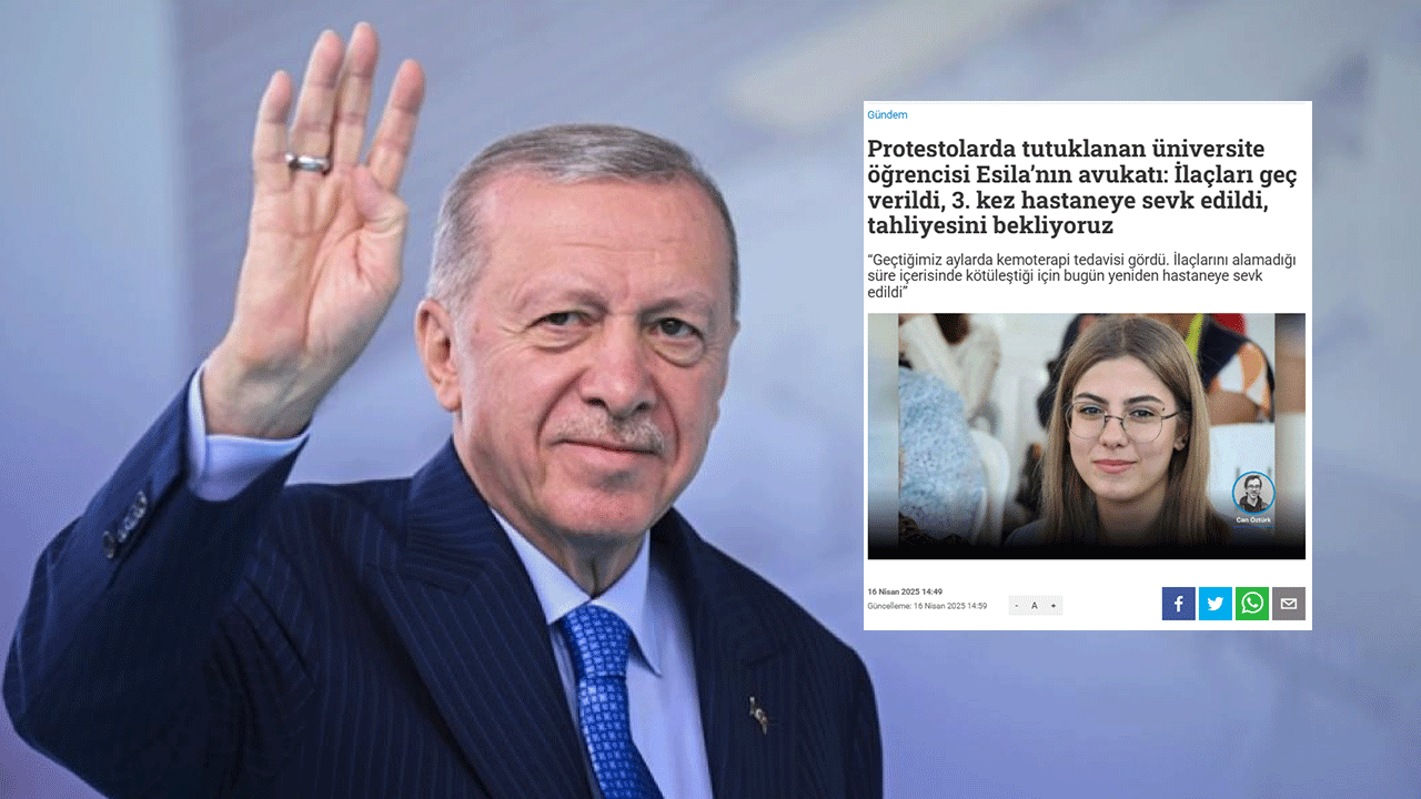"Diktatör Erdoğan" pankartı açarken sağlam, tutuklanınca kemoterapi görüyor! Bu gençleri kim zehirliyor?
