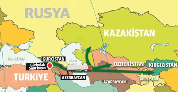 Diktatör kalıntıları Türk TIR'larını geçirmiyor