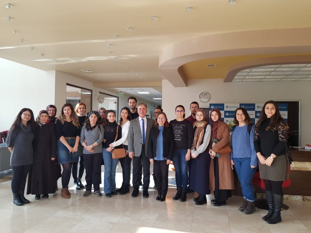 Dil ve konuşma terapisi öğrencilerinden Fizyomer’e ziyaret 