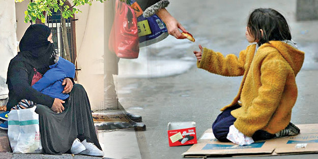 Dilenci çetelerinin insanlık ayıbı! Çocuklara kimyasal enjekte ediyorlar