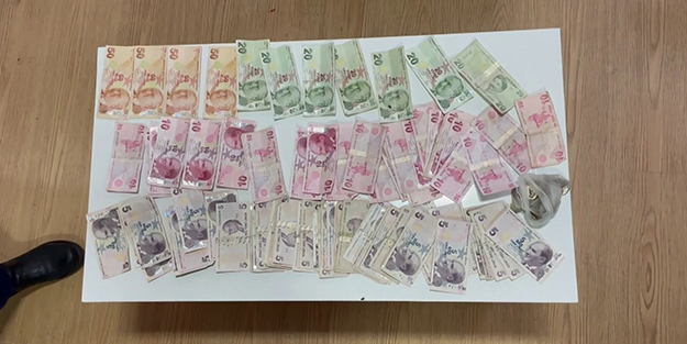 Dilenci kadının üzerinden bakın ne kadar çıktı!