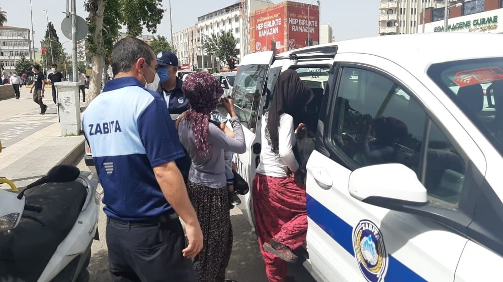 Dilenciler ile tartıcı arasındaki yer kavgası karakolda bitti 