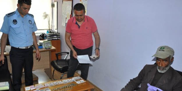 Dilencinin günlük kazancı zabıta ekiplerini şoke etti!