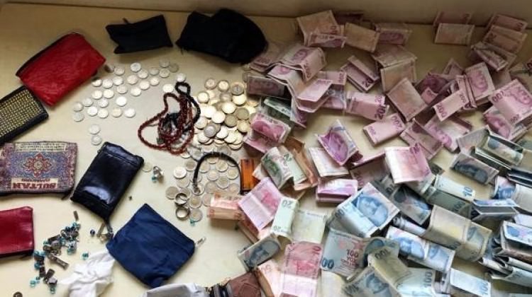 Dilencinin üzerinden servet çıktı! Polis şaştı...