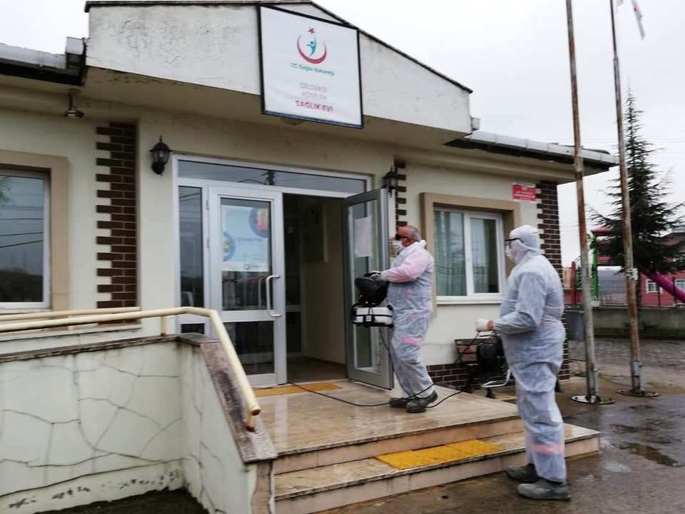 Dilovası, mahalle mahalle dezenfekte ediliyor 