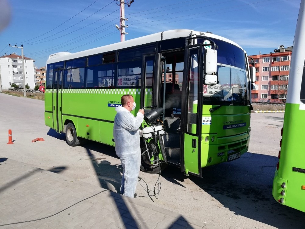 Dilovası’nda korona virüse karşı mücadele sürüyor 