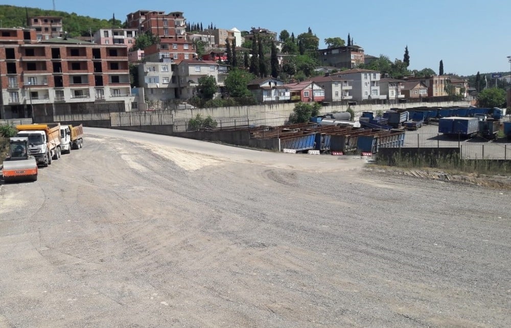 Dilovası’ndaki tır parkı eski güzergahına alındı 