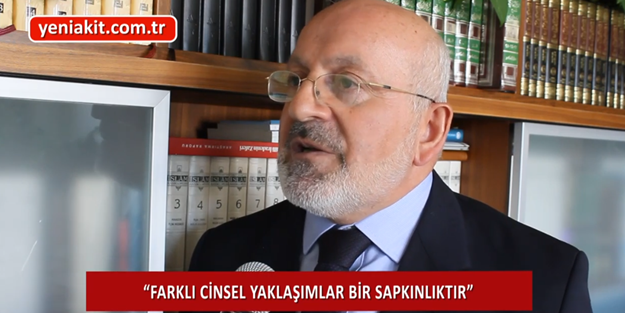 Din İşleri Yüksek Kurulu Üyesi Kapukaya: Eşcinsellik özgürlük değil, meydan okumaktır