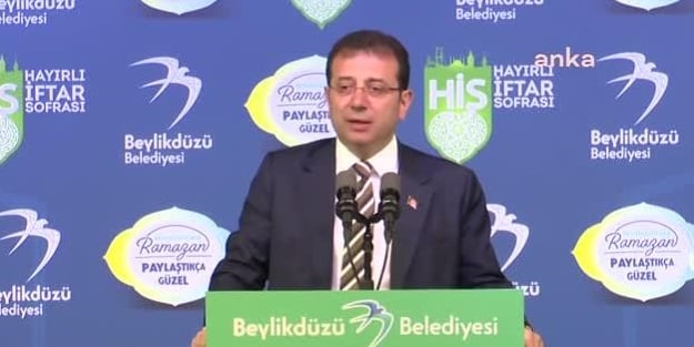 Din istismarı yapan CHP'li İmamoğlu, seçim çalışmalarına başladı! Danışmanı konuşmasının sadece orasını paylaştı