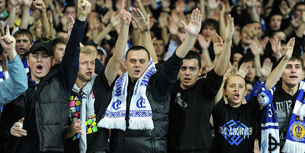 Dinamo Kiev taraftarından ünlü teknik adama protesto