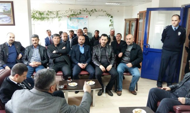 Dinar'da huzur toplantısı