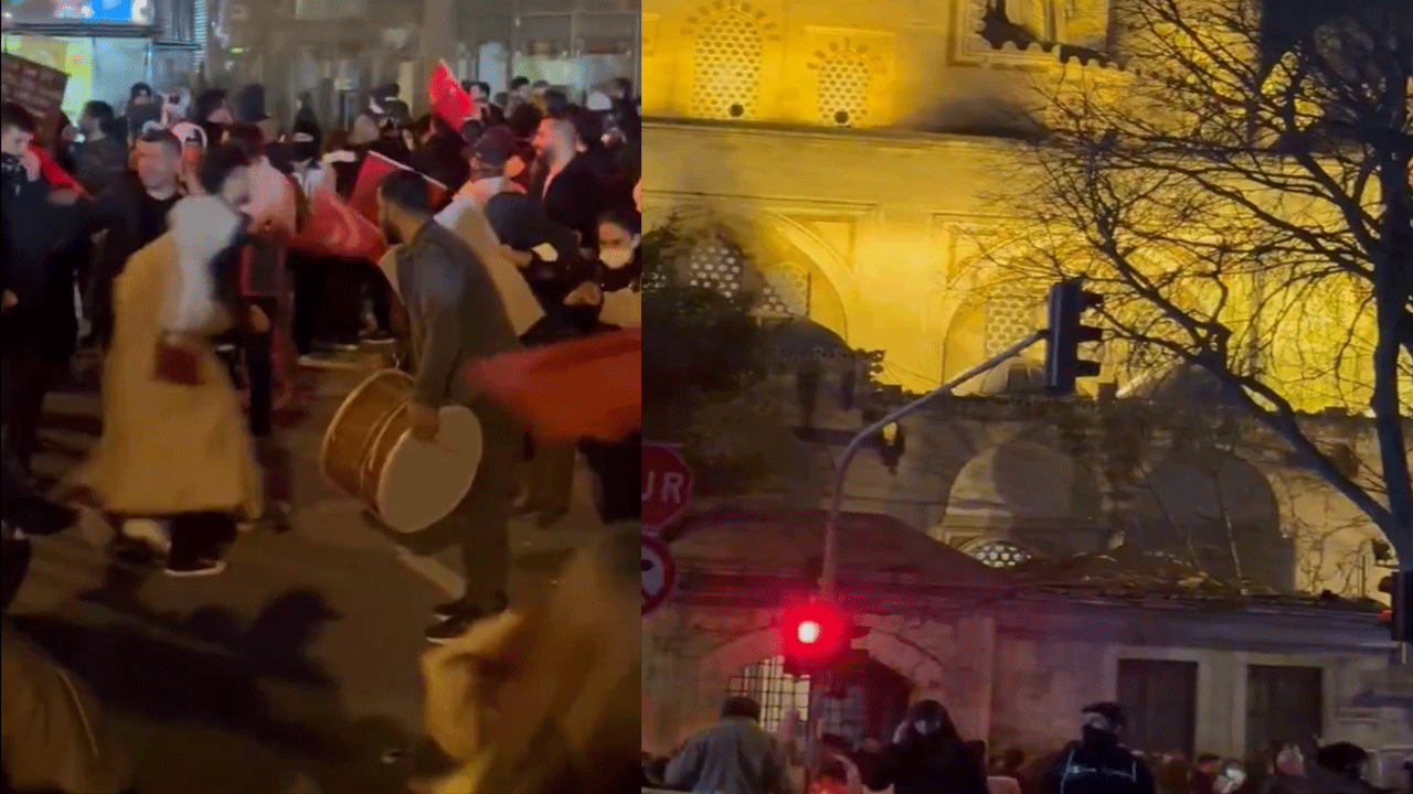 Dinozorlardan pek umudum yok gençlere seslenelim. Namaz kılarken davul zurna çalanlara