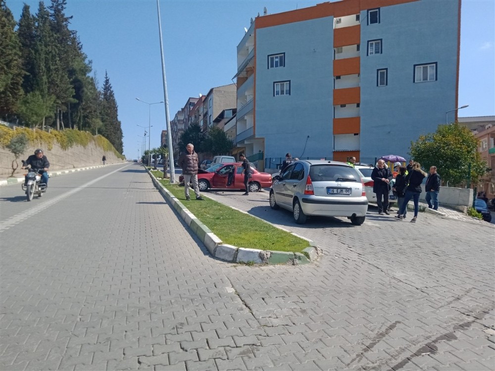 Direğe çarparak durabildi 