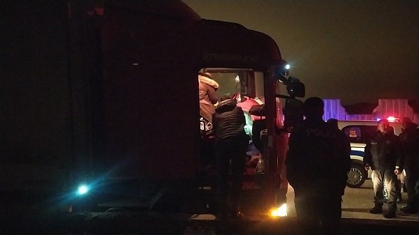 Direksiyon başında gelen ölüm!