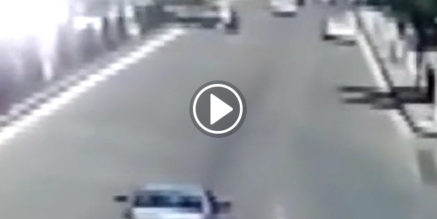 Direksiyon hakimiyetini kaybetti, takla attı!