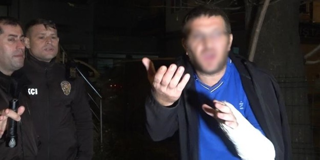 Direksiyona hem alkollü hem kolu kırık oturdu! Dehşet saçtı