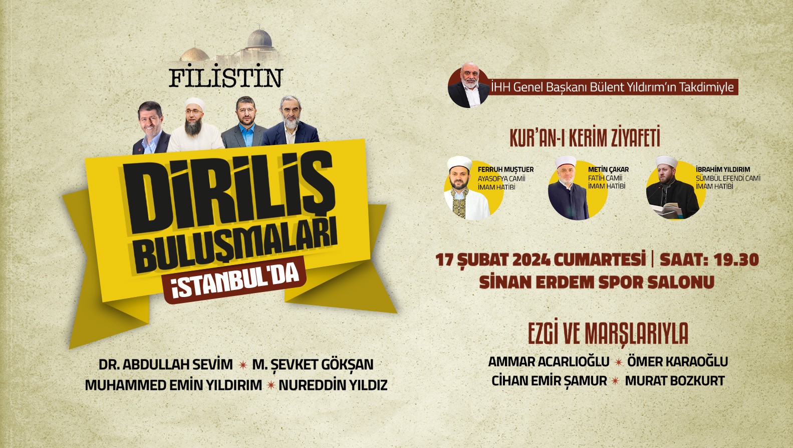 Diriliş Buluşmaları İstanbul programı yarın gerçekleştirilecek