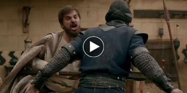 Diriliş 'Ertuğrul' aksiyona doyurdu/VİDEO
