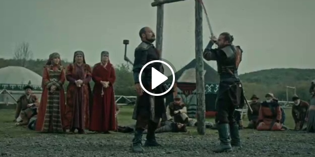 Diriliş Ertuğrul'da geceye damga vuran sahne!