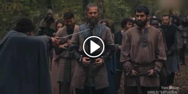 Diriliş Ertuğrul'da nefes kesen sahne