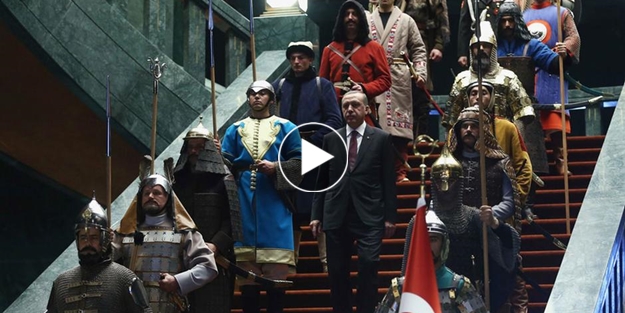 Diriliş müziğine Erdoğan'lı marş!