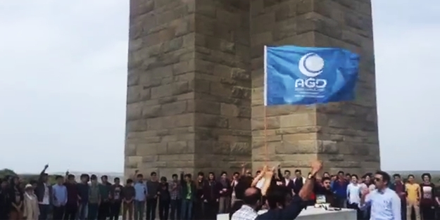 'Diriliş Nesli' Çanakkale'yi inletti!