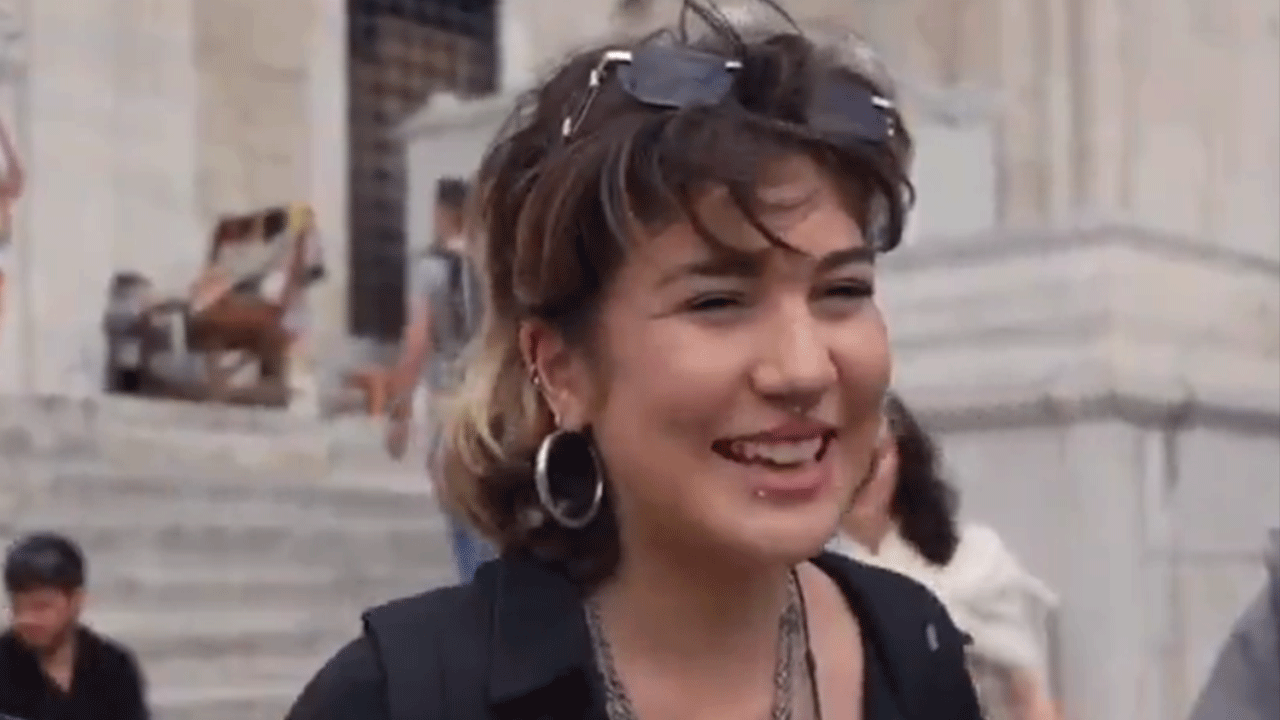 Dış görünüşe aldanmayın! Seküler görünümlü hafız kız! Bakın neler anlattı