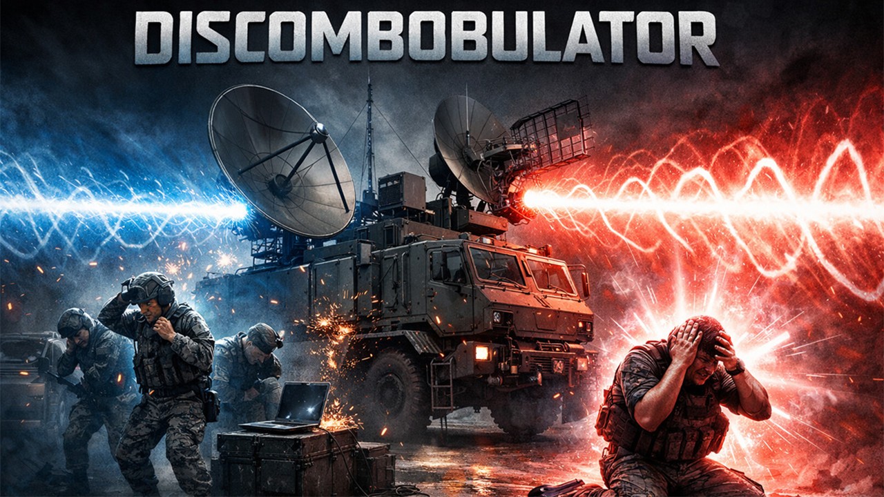 Discombobulator" adlı silah yeni değil ‘ Bir tek bizde var’ Trump pazarlama