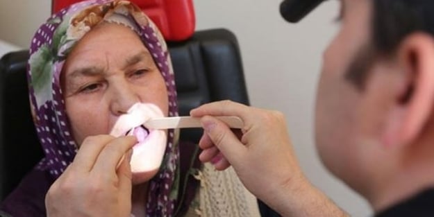 Dişi kırılan kadın dil kanseri oldu, dilini kestiler!