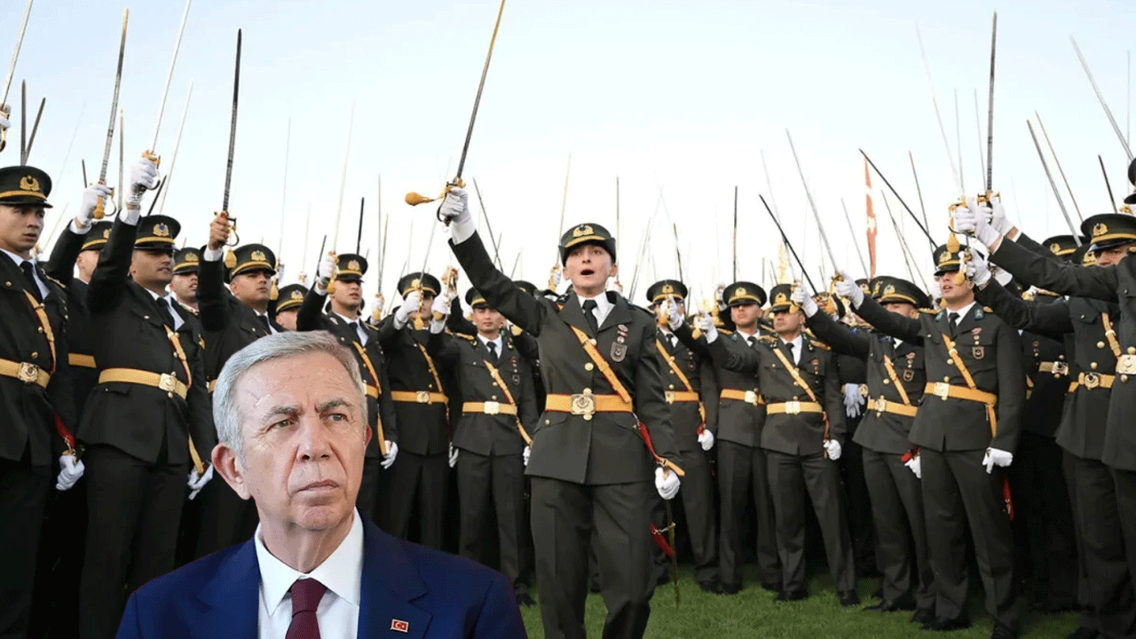 Disiplinsizler belediyede iş başı yaptılar! Kılıç çeken vesayetçi teğmenlere Mansur kıyağı