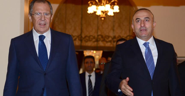 Bakan Çavuşoğlu Sergery Lavrov ile görüştü