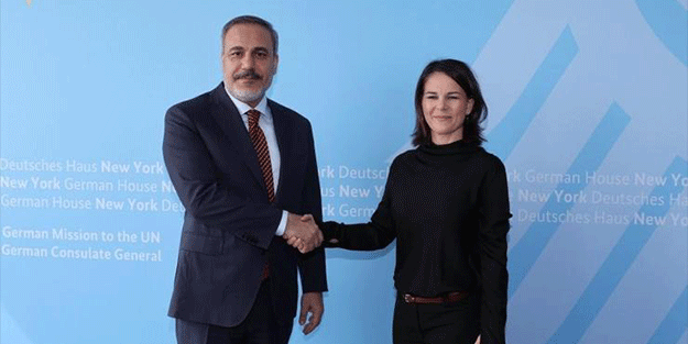 Bakan Fidan, Alman mevkidaşı ile Filistin'i görüştü
