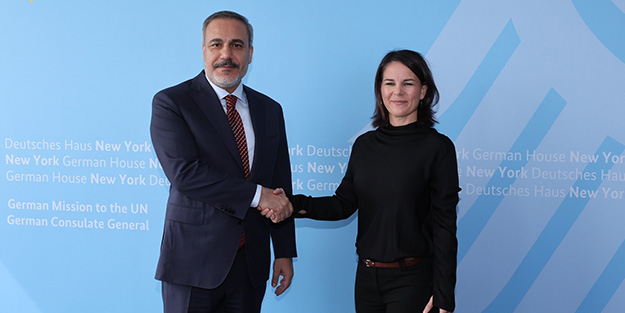 Dışişleri Bakanı Fidan Alman mevkidaşıyla görüştü