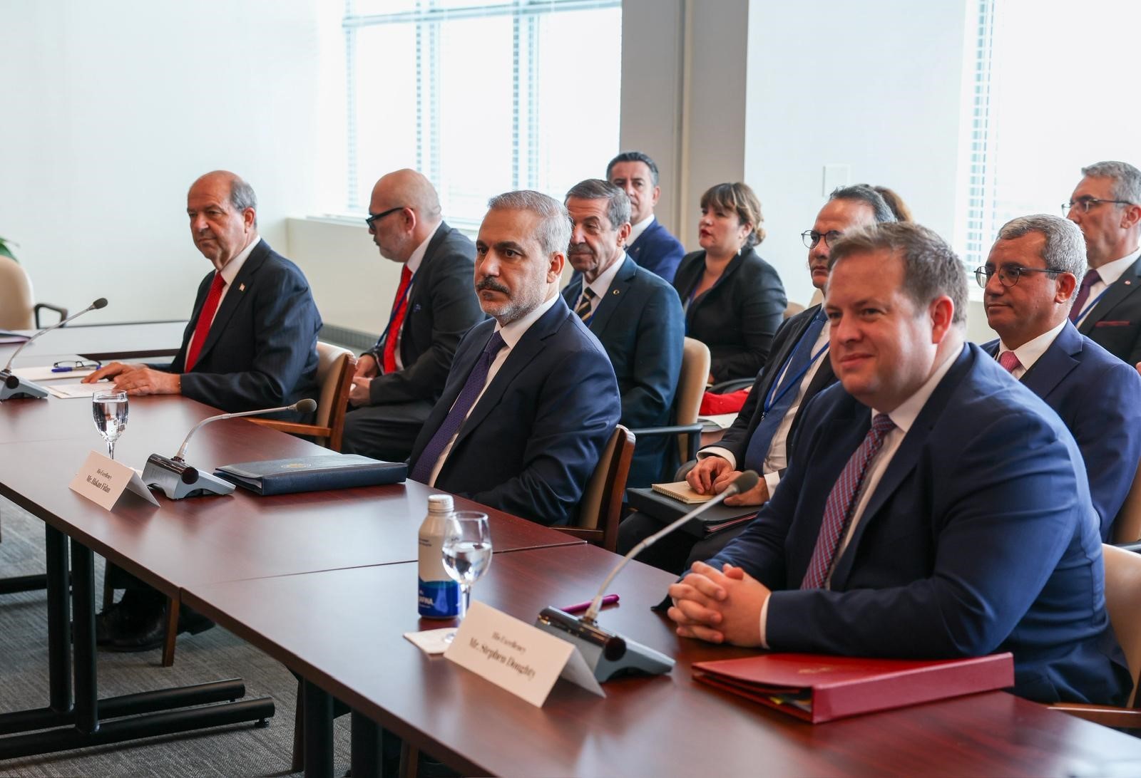 Dışişleri Bakanı Fidan, BM ile Kıbrıs Konulu Genişletilmiş Formatlı Gayrıresmi Toplantısı'na katıldı