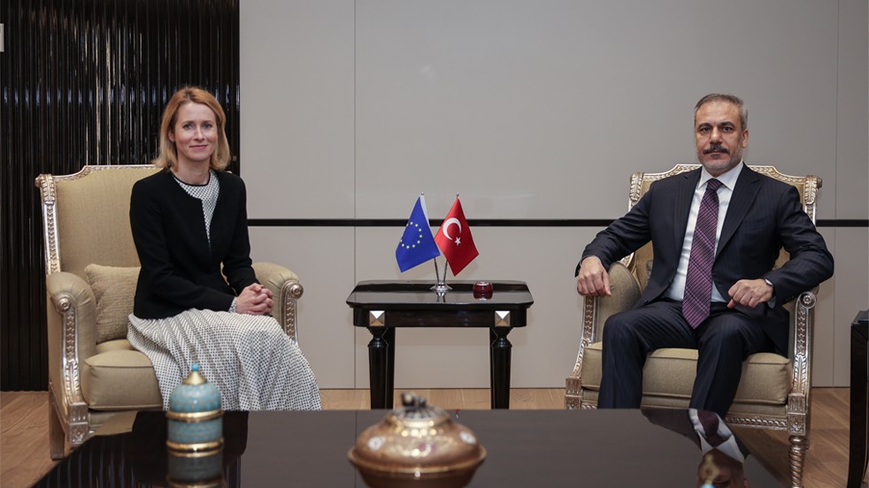 Dışişleri Bakanı Fidan, Kallas ile görüştü! Gündem ateşkes