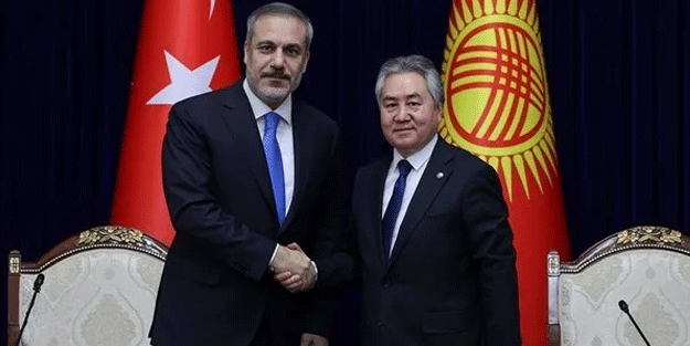 Bakan Fidan Kulubayev ile görüştü