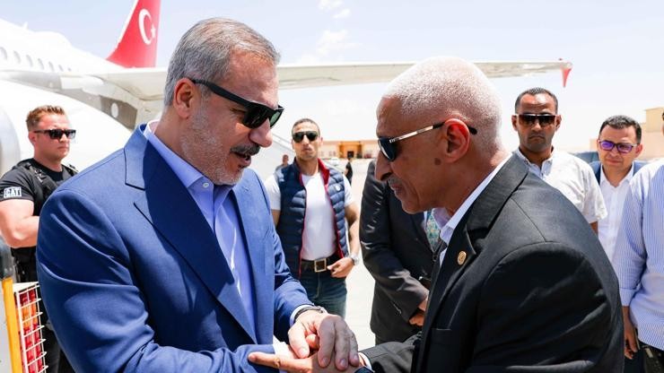 Dışişleri Bakanı Fidan Mısır'da