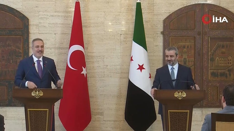 Dışişleri Bakanı Fidan Şam’da konuştu: İsrail bölge için büyük tehdit