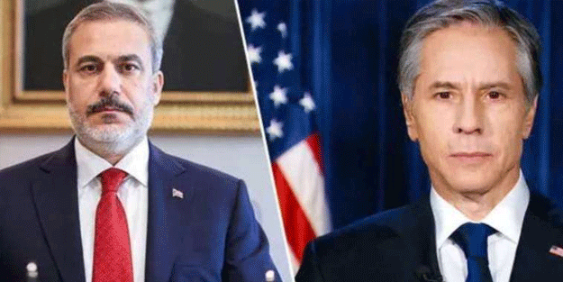 Dışişleri Bakanı Hakan Fidan, ABD Dışişleri Bakanı Antony Blinken ile görüştü