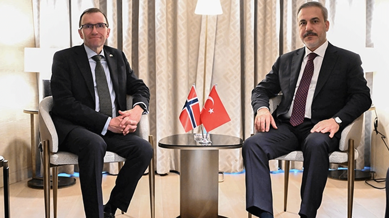 Dışişleri Bakanı Hakan Fidan, Norveçli mevkidaşı Eide ile görüştü