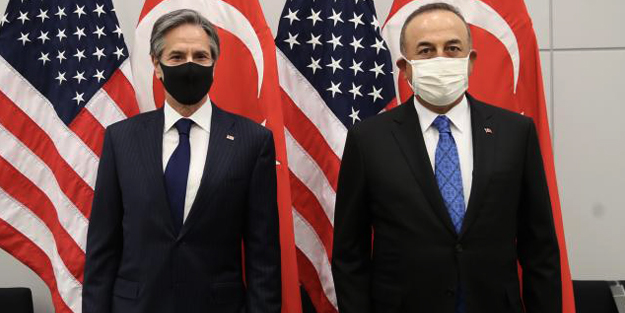 Çavuşoğlu, ABD'li mevkidaşı ile görüştü!