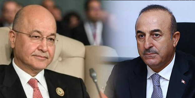 Çavuşoğlu, Berhem Salih ile görüştü