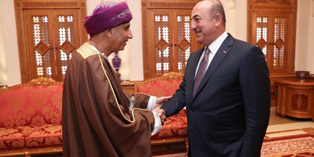 Dışişleri Bakanı Mevlüt Çavuşoğlu Umman'da