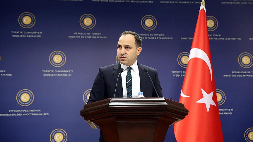 Dışişleri Bakanlığı Sözcüsü Bilgiç: Lavrov'un ifadelerinin ciddiye alınacak tarafı yok