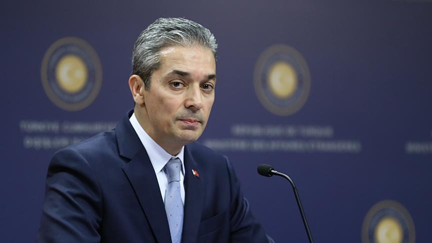 Dışişleri bakanlığı Sözcüsü Hami Aksoy: ABD Büyükelçiliğine yönelik saldırıyı kınıyoruz